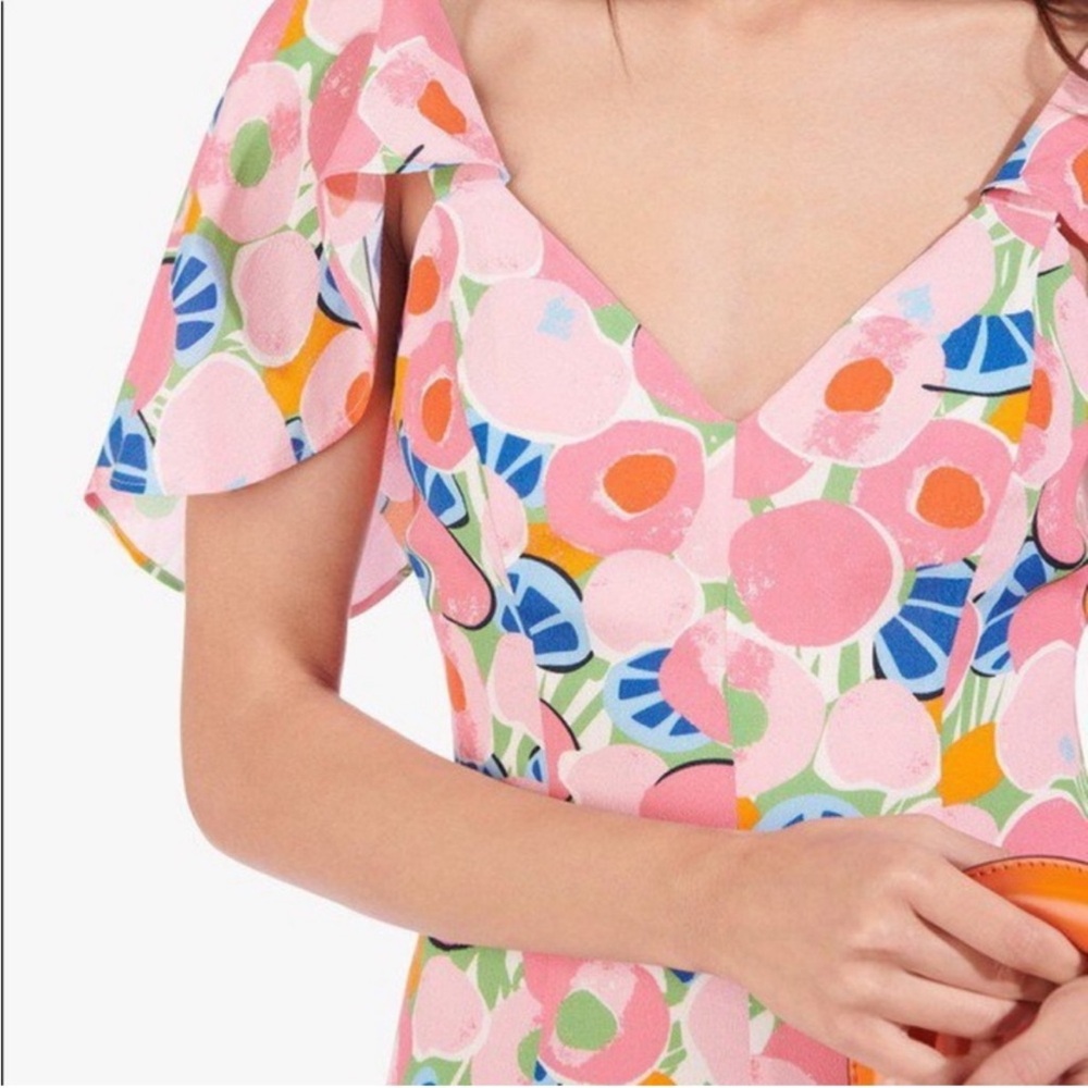 Staud - Chiquita Mini Dress - Colorful and Fruity - NWT - size 4 - Picture 3 of 16